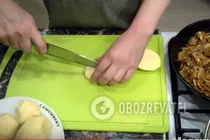 Сырный суп с шампиньонами - Шаг 5 Сырный суп с шампиньонами - Шаг 5