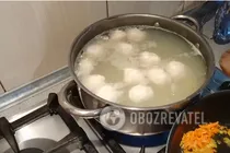 Сирний суп з фрикадельками - Крок 6 Сирний суп з фрикадельками - Крок 6