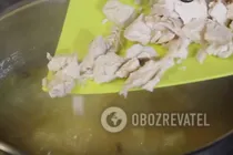 Сырный суп с курицей - Шаг 7 Сырный суп с курицей - Шаг 7