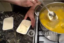 Сырный суп с шампиньонами - Шаг 7 Сырный суп с шампиньонами - Шаг 7