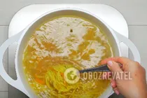 Куриный суп с лапшой - Шаг 8 Куриный суп с лапшой - Шаг 8
