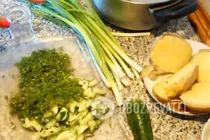 Окрошка на бульйоні - Крок 2 Окрошка на бульйоні - Крок 2