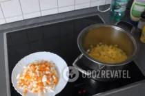 Окрошка на майонезе - Шаг 4 Окрошка на майонезе - Шаг 4