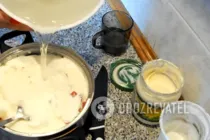 Окрошка на бульйоні - Крок 7 Окрошка на бульйоні - Крок 7