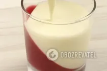 Панна-котта з малиною - Крок 8 Панна-котта з малиною - Крок 8