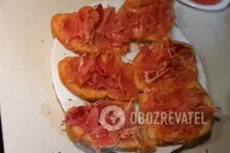 Брускетта з хамоном - Крок 6 Брускетта з хамоном - Крок 6