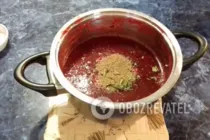 Грузинский соус из слив - Шаг 6 Грузинский соус из слив - Шаг 6