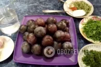 Грузинский соус из слив - Шаг 1 Грузинский соус из слив - Шаг 1