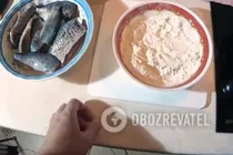 Жареный карась в сметане - Шаг 3 Жареный карась в сметане - Шаг 3