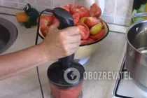 Томатный сок с мякотью - Шаг 3 Томатный сок с мякотью - Шаг 3