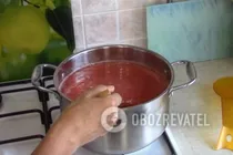 Томатный сок с мякотью - Шаг 4 Томатный сок с мякотью - Шаг 4