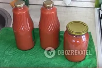 Томатный сок с мякотью - Шаг 7 Томатный сок с мякотью - Шаг 7