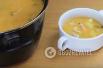 Суп с морепродуктами - Шаг 14 Суп с морепродуктами - Шаг 14