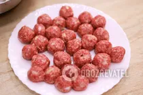 Рисовый суп с фрикадельками - Шаг 4 Рисовый суп с фрикадельками - Шаг 4