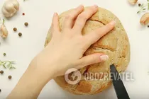 Суп в хлебе - Шаг 4 Суп в хлебе - Шаг 4