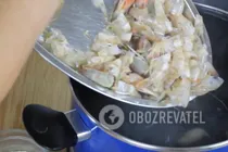 Суп с морепродуктами - Шаг 4 Суп с морепродуктами - Шаг 4