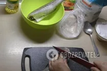 Смажений хек - Крок 1 Смажений хек - Крок 1