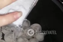 Пельмени в мультиварке - Шаг 3 Пельмени в мультиварке - Шаг 3