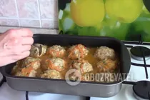 Тефтелі з рисом в духовці - Крок 7 Тефтелі з рисом в духовці - Крок 7