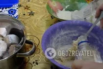 Минтай в кляре - Шаг 5 Минтай в кляре - Шаг 5