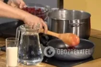Вишневий соус до м'яса - Крок 2 Вишневий соус до м'яса - Крок 2