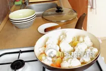Суп-пюре з цвітної капусти - Крок 3 Суп-пюре з цвітної капусти - Крок 3