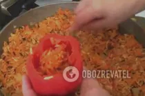 Фарширований перець без м'яса - Крок 7 Фарширований перець без м'яса - Крок 7