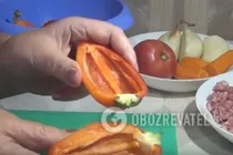 Фаршированный перец в духовке - Шаг 1 Фаршированный перец в духовке - Шаг 1