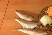 Тушеная рыба с овощами - Шаг 1 Тушеная рыба с овощами - Шаг 1