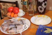 Рыба с овощами в мультиварке - Шаг 1 Рыба с овощами в мультиварке - Шаг 1