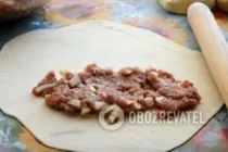 Чебуреки на кефире - Шаг 4 Чебуреки на кефире - Шаг 4