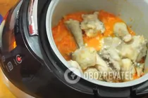 Рыба с овощами в мультиварке - Шаг 7 Рыба с овощами в мультиварке - Шаг 7