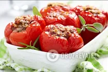 Перец фаршированный баклажанами - Шаг 8 Перец фаршированный баклажанами - Шаг 8