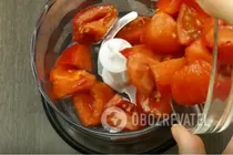 Скумбрия в томатном соусе - Шаг 3 Скумбрия в томатном соусе - Шаг 3