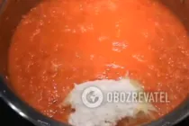 Аджика на зиму с яблоками - Шаг 9 Аджика на зиму с яблоками - Шаг 9
