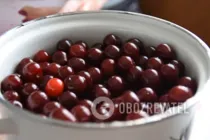 Вишневий соус до м'яса на зиму - Крок 1 Вишневий соус до м'яса на зиму - Крок 1