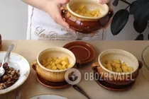 Картошка с грибами в горшочках - Шаг 3 Картошка с грибами в горшочках - Шаг 3
