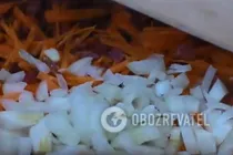 Суп с копченой колбасой - Шаг 4 Суп с копченой колбасой - Шаг 4