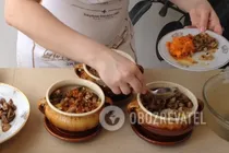Картошка с грибами в горшочках - Шаг 5 Картошка с грибами в горшочках - Шаг 5