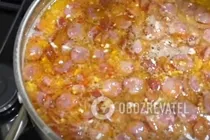 Суп с плавленым сыром и колбасой - Шаг 7 Суп с плавленым сыром и колбасой - Шаг 7