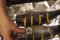 Скумбрия запеченная в фольге - Шаг 9 Скумбрия запеченная в фольге - Шаг 9