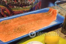 Лосось в духовке - Шаг 3 Лосось в духовке - Шаг 3