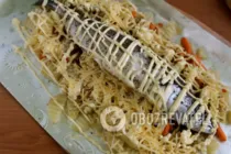 Скумбрія запечена з овочами - Крок 7 Скумбрія запечена з овочами - Крок 7