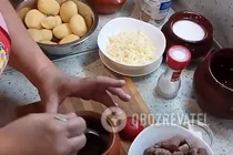 Картопля в горщиках з м'ясом і грибами - Крок 5 Картопля в горщиках з м'ясом і грибами - Крок 5