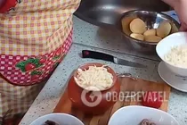 Картопля в горщиках з м'ясом і грибами - Крок 7 Картопля в горщиках з м'ясом і грибами - Крок 7