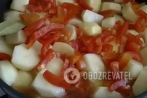 Жаркое с ребрышками - Шаг 6 Жаркое с ребрышками - Шаг 6