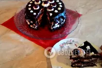 Торт "Черный лес" - Шаг 10 Торт "Черный лес" - Шаг 10