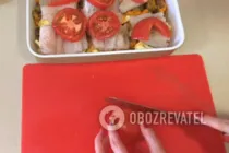 Рыба, запеченная с овощами - Шаг 10 Рыба, запеченная с овощами - Шаг 10