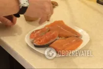 Рыба, запеченная в фольге - Шаг 5 Рыба, запеченная в фольге - Шаг 5