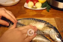 Запеченная рыба в мультиварке - Шаг 4 Запеченная рыба в мультиварке - Шаг 4